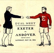 Exeter vs. Andover, Exeter Campus, Saturday, May 28, 1904, Dual Meet.
